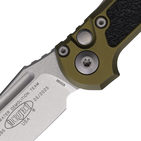 Microtech Auto LUDT GenIII OD Green Aluminum Automatic