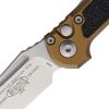 Microtech Auto LUDT GenIII Tan Aluminum M390 Tanto