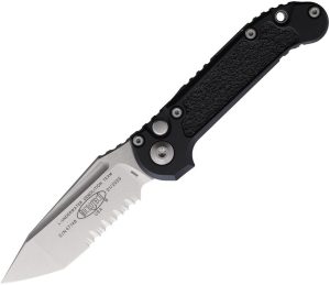 Microtech Auto LUDT GenIII Black Serrated M390