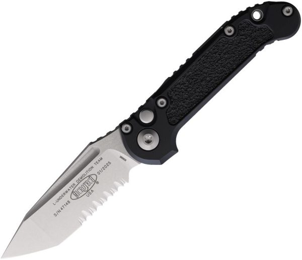 Microtech Auto LUDT GenIII Black Serrated M390