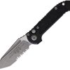 Microtech LUDT GenIII Black Apocalyptic Serrated