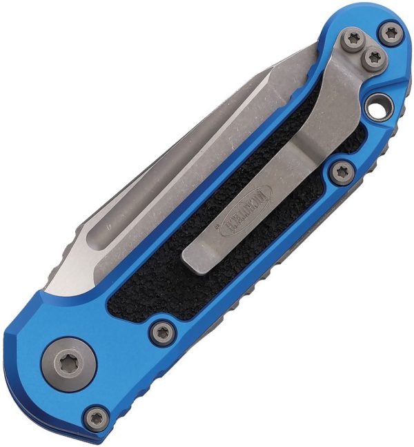 Microtech LUDT GenIII Blue Apocalyptic Serrated