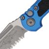 Microtech LUDT GenIII Blue Apocalyptic Serrated