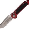 Microtech LUDT GenIII Merlot Apocalyptic Serrated