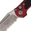 Microtech LUDT GenIII Merlot Apocalyptic Serrated