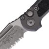 Microtech LUDT GenIII Gray Apocalyptic Serrated