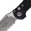 Microtech LUDT GenIII Black Apocalyptic Serrated