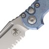 Microtech Auto LUDT Marfione Select - Ice Blue Titanium
