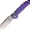 MCT113611MS9.jpg Microtech Auto LUDT Marfione Select - Purple Haze Titanium