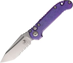 Microtech Auto LUDT Marfione Select - Purple Haze Titanium