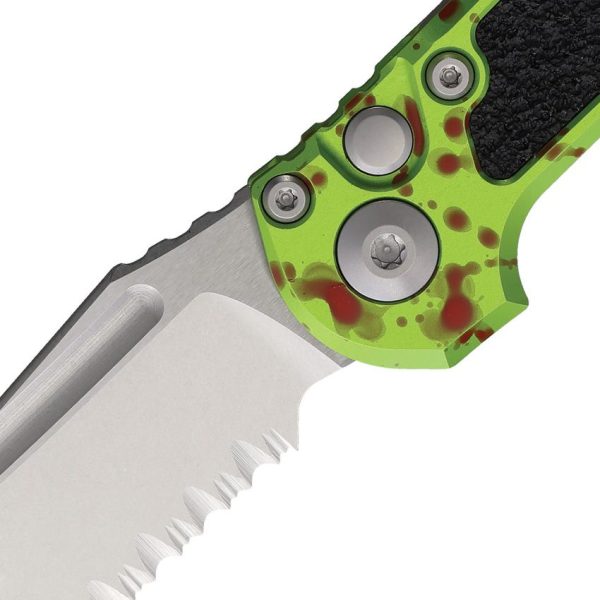 Microtech Auto LUDT GenIII Zombie-Tech Button Lock