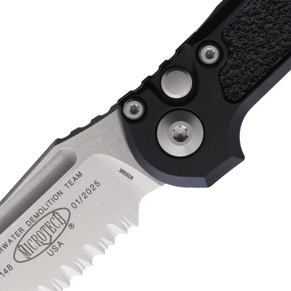 Microtech Auto LUDT GenIII Black Serrated M390