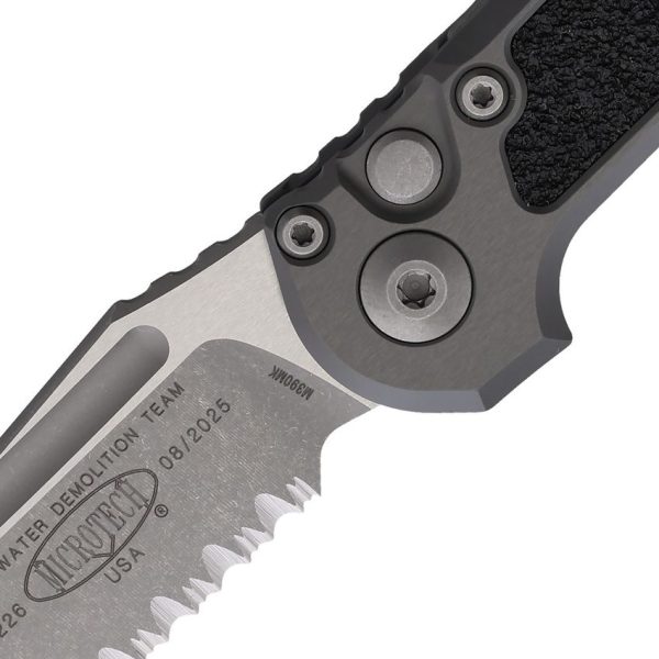 Microtech Auto LUDT GenIII Apocalyptic - Gray Handle
