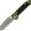 Microtech Auto LUDT GenIII Apocalyptic - OD Green Handle