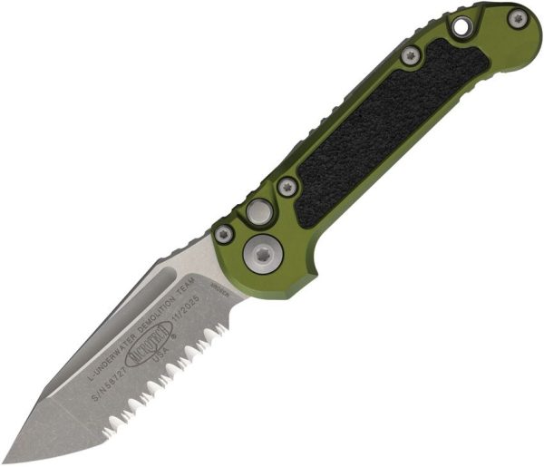 Microtech Auto LUDT GenIII Apocalyptic - OD Green Handle