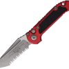 Microtech Auto LUDT GenIII Apocalyptic - Red Handle