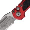 Microtech Auto LUDT GenIII Apocalyptic - Red Handle