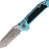 Microtech Auto LUDT GenIII Apocalyptic - Turquoise Handle