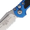 Microtech Auto LUDT GenIII Stonewash - Blue Handle