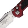 Microtech Auto LUDT GenIII Stonewash - Merlot Handle