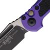 Microtech Auto LUDT GenIII Button Lock - Purple M390MK