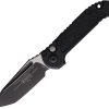 Microtech Auto LUDT GenIII Black Aluminum Tanto Blade