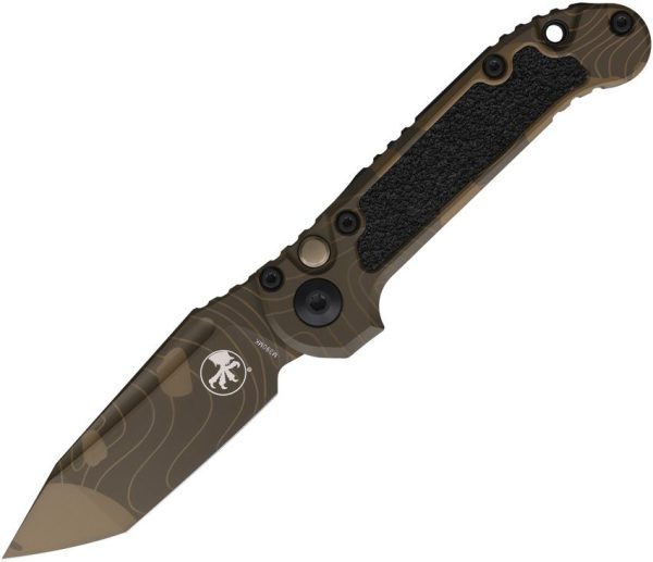 Microtech Auto LUDT GenIII Topographic Badlands Camo