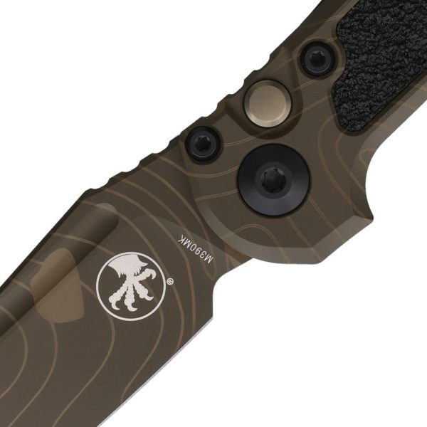 Microtech Auto LUDT GenIII Topographic Badlands Camo