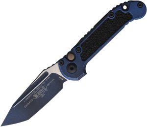 Microtech Auto LUDT GenIII Weathered Blue Tanto Blade