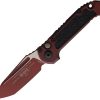 Microtech Auto LUDT GenIII Weathered Crimson Tanto