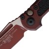 Microtech Auto LUDT GenIII Weathered Crimson Tanto