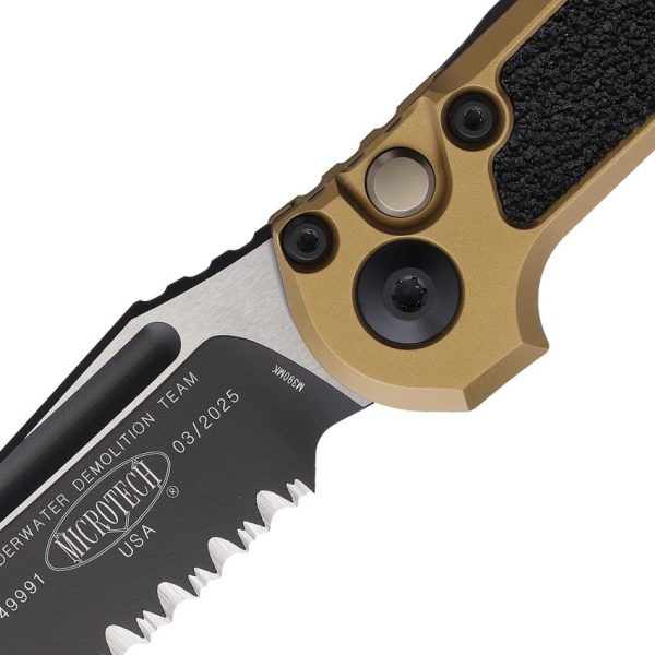 Microtech Auto LUDT GenIII Tan M390MK Tanto