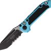 Microtech Auto LUDT GenIII Turquoise M390MK Tanto