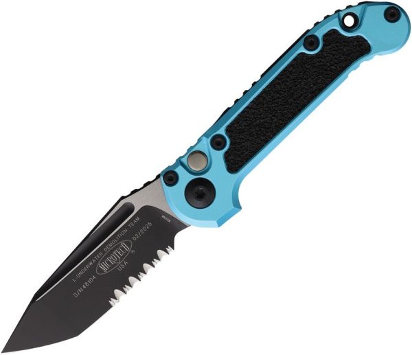 Microtech Auto LUDT GenIII Turquoise M390MK Tanto