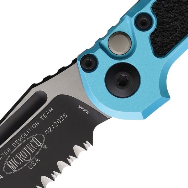 Microtech Auto LUDT GenIII Turquoise M390MK Tanto