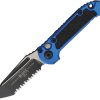 Microtech Auto LUDT GenIII Blue M390MK Serrated