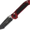 Microtech Auto LUDT GenIII Merlot M390MK Serrated
