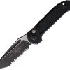 Microtech Auto LUDT GenIII Button Lock - Black M390MK