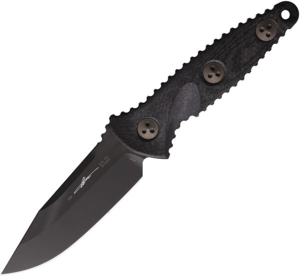 Microtech SOCOM Alpha Mini DLC Carbon Fiber