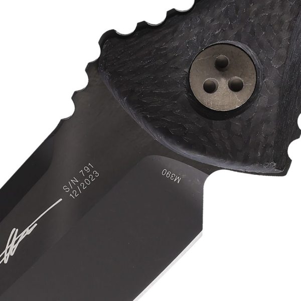 Microtech SOCOM Alpha Mini DLC Carbon Fiber