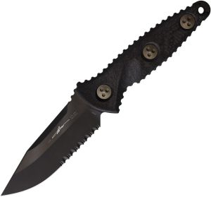 Microtech SOCOM Alpha Mini DLC CF Serrated