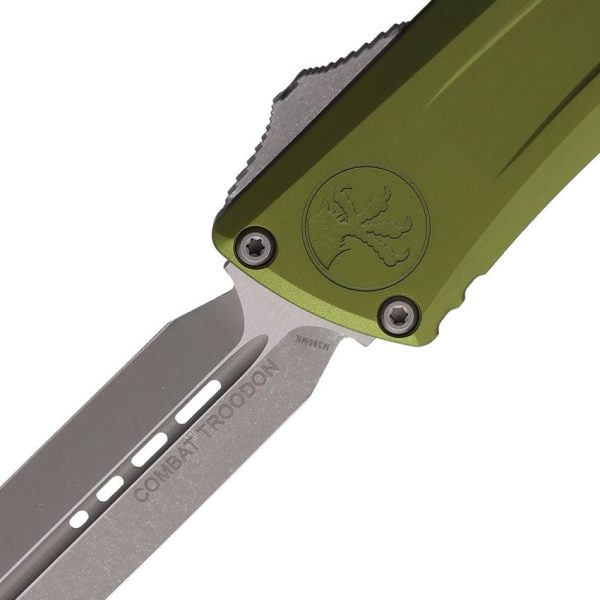 Microtech Auto Combat Troodon DE OD Green