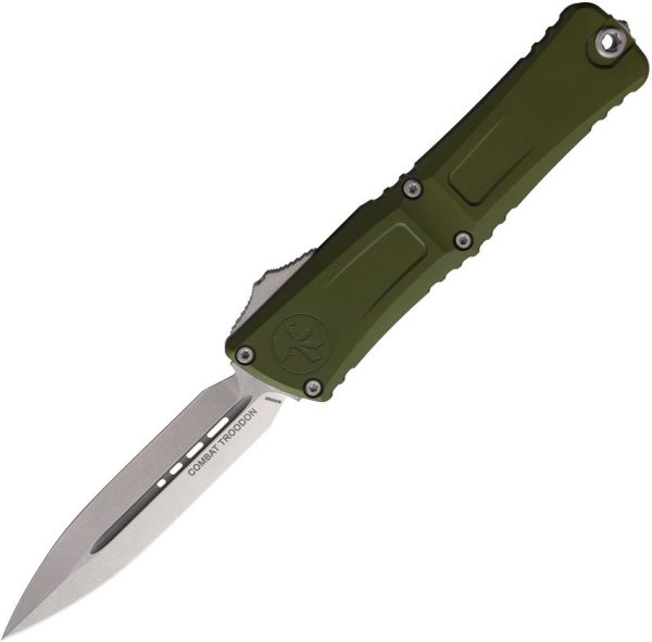 Microtech Combat Troodon DE Gen III Auto - OD Green M390MK