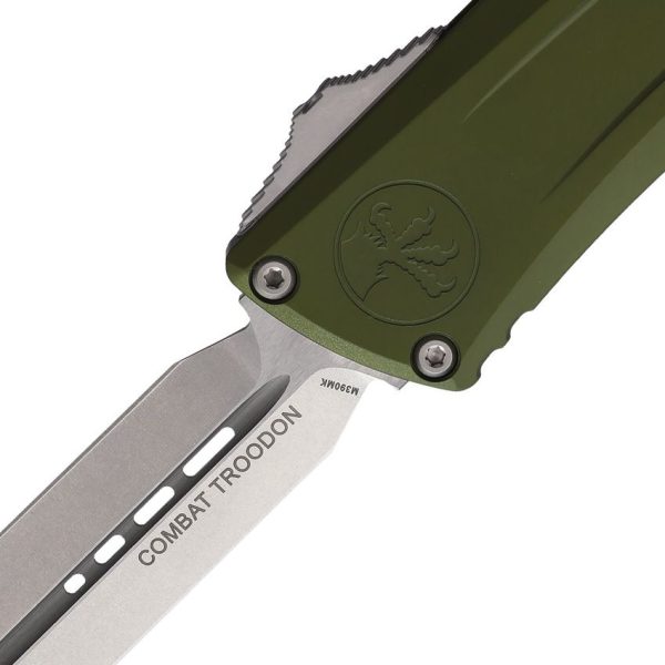 Microtech Combat Troodon DE Gen III Auto - OD Green M390MK