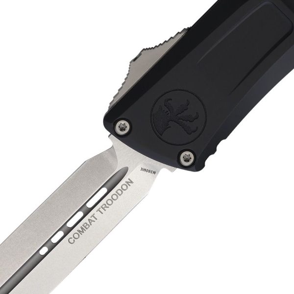 Microtech Auto Combat Troodon DE Stonewash