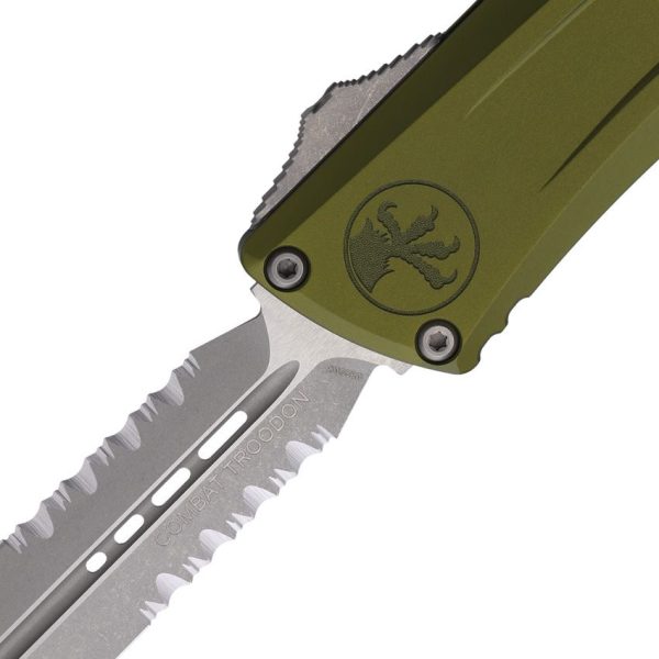 Microtech Combat Troodon Gen III Auto - OD Green