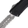 Microtech Combat Troodon DE Gen III Serrated Auto - Black