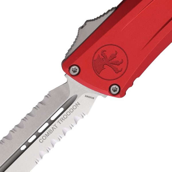 Microtech Combat Troodon DE Gen III Auto - Red
