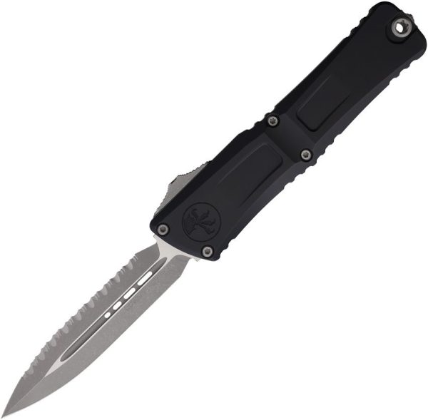 Microtech Auto Combat Troodon DE Gen III Black