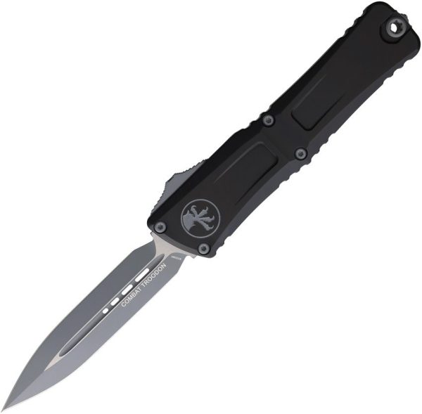Microtech Combat Troodon DE Gen III Auto - Gray Coated